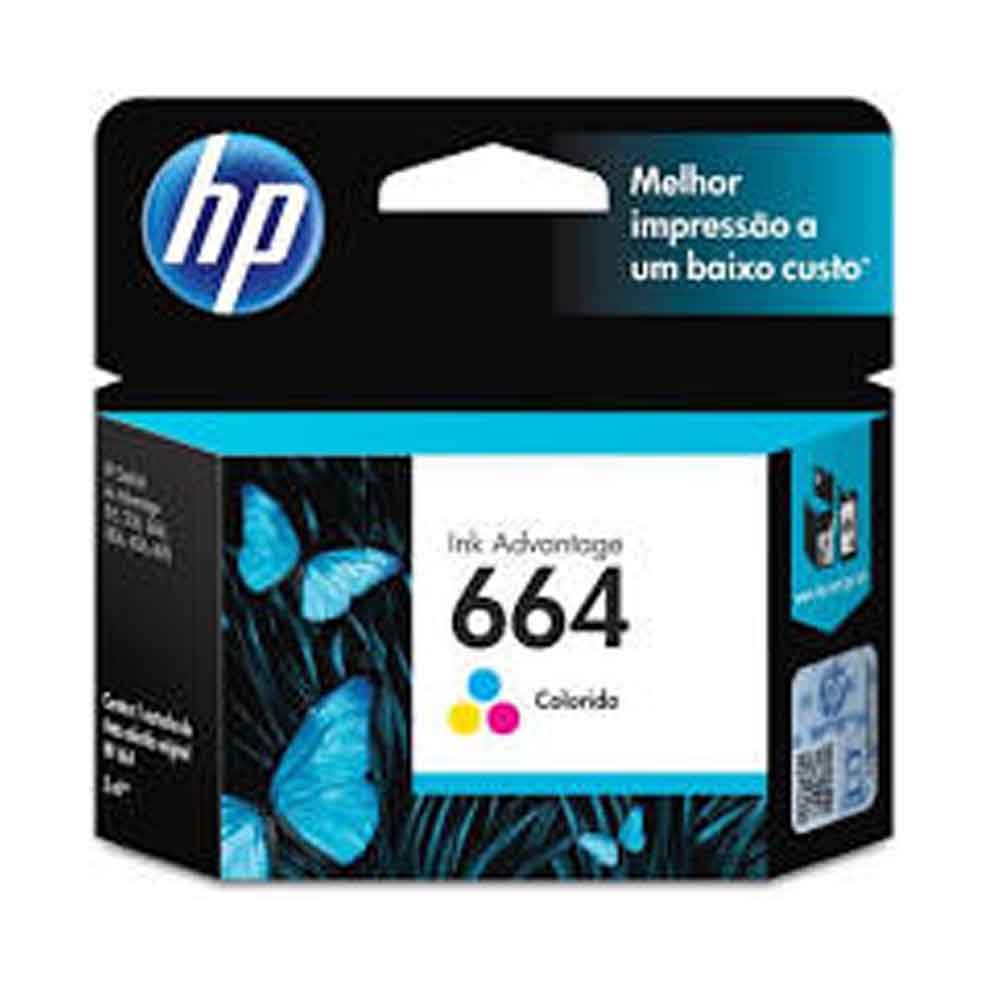 CARTUCHO HP 664 F6V28AB ADVANT.COLOR