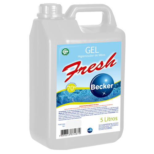 ALCOOL GEL FRESH BECKER C/05 LTS   