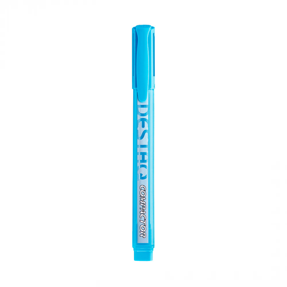 MARCA TEXTO COMPACTOR AZUL