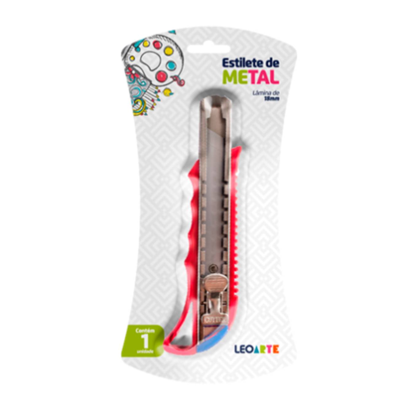 ESTILETE BLISTER METAL LARGO SORTIDO