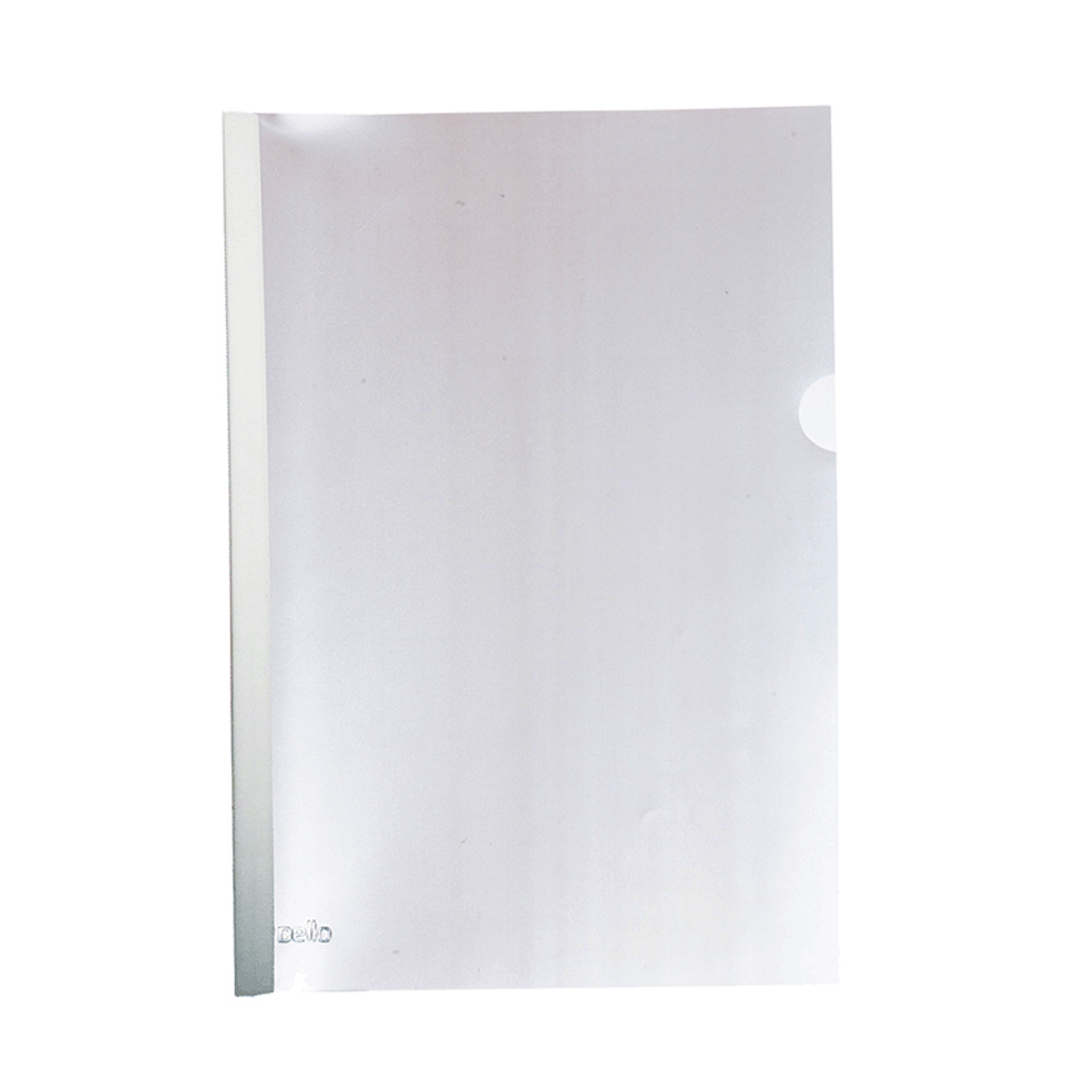 PASTA CANALETA DELLOPLAST A-4 CRISTAL