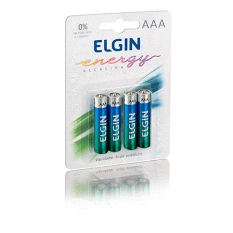 Elgin Pilha Alcalina Aaa 1.5v Blister C/2