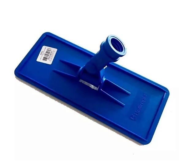 SUPORTE LT BRALIMPIA FIBRA C/ROSCA AZUL