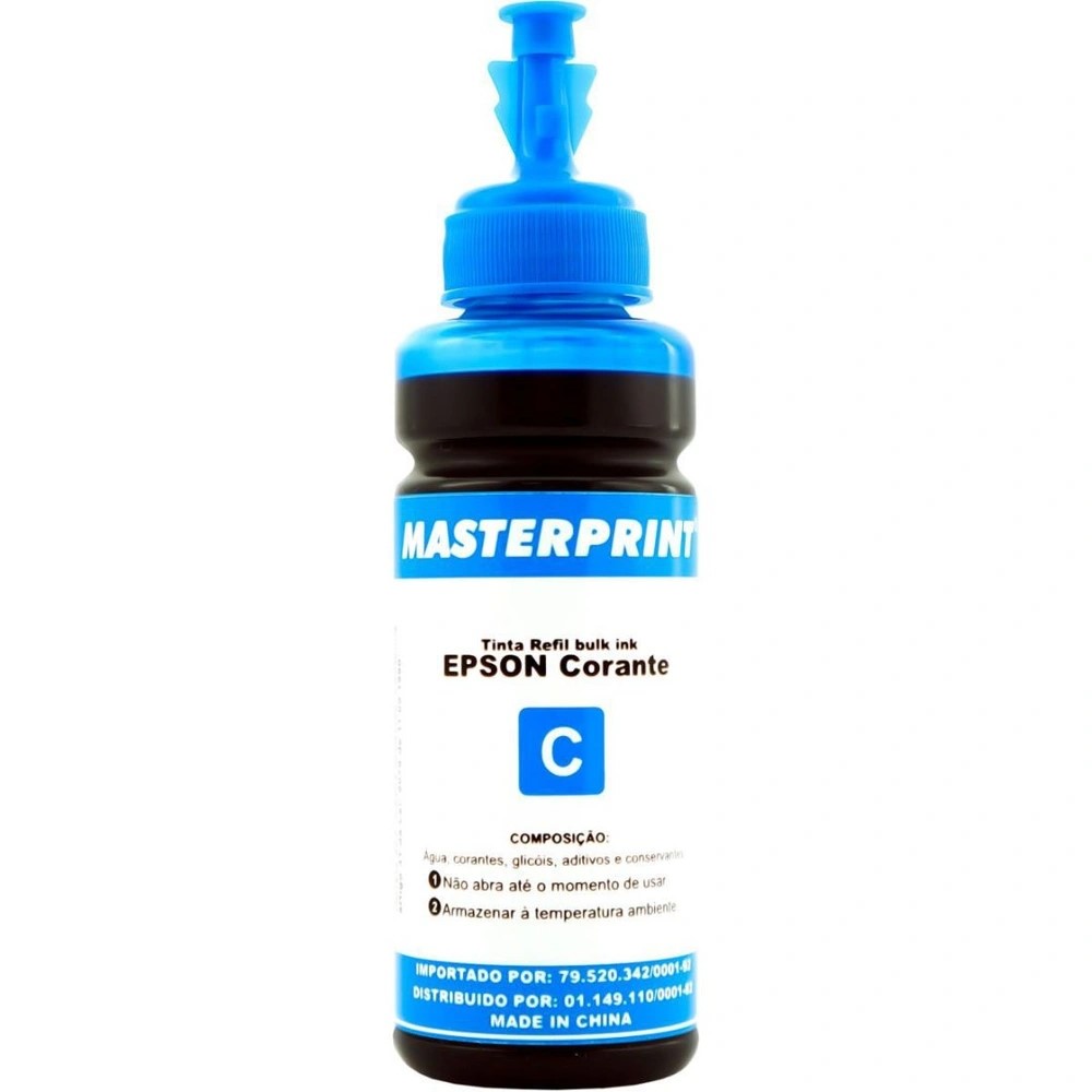 TINTA MASTER EP BULK INK 664 100ML CYANO