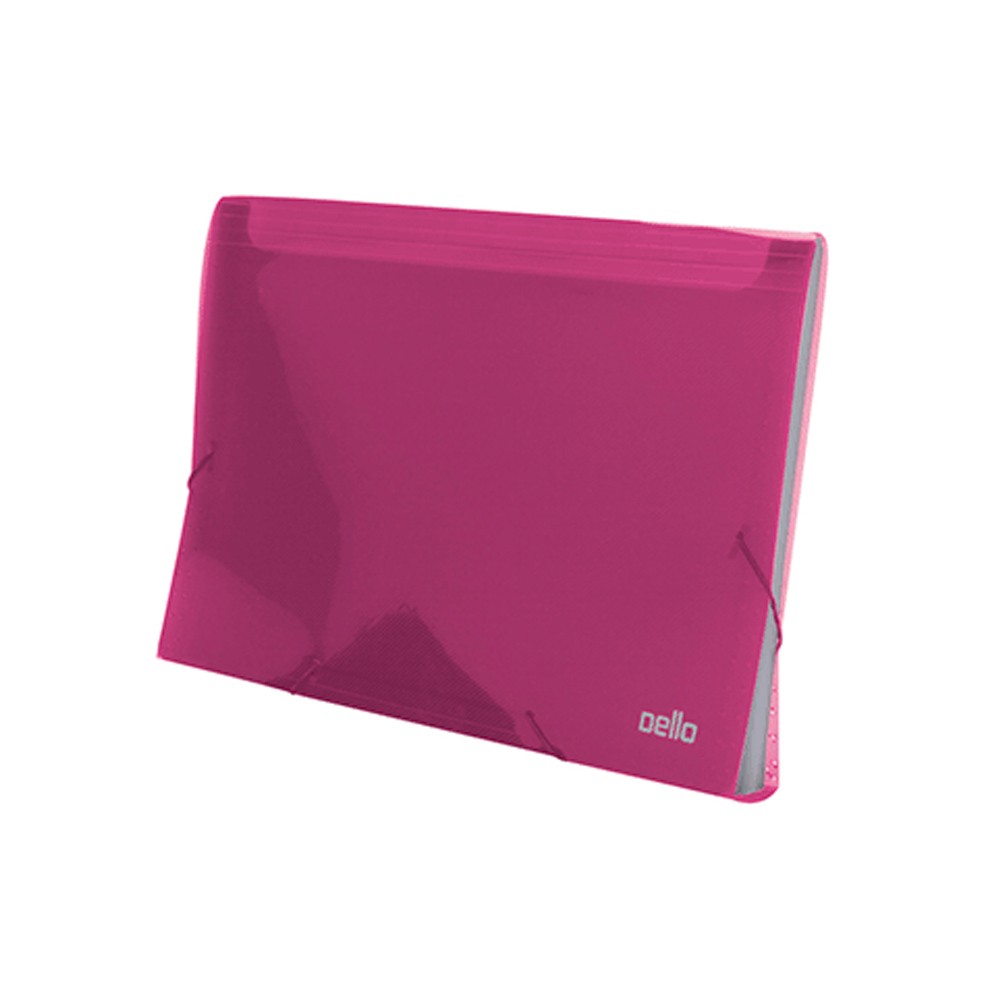 PASTA SANF DELLOLINE A-4 12 DIV.ROSA