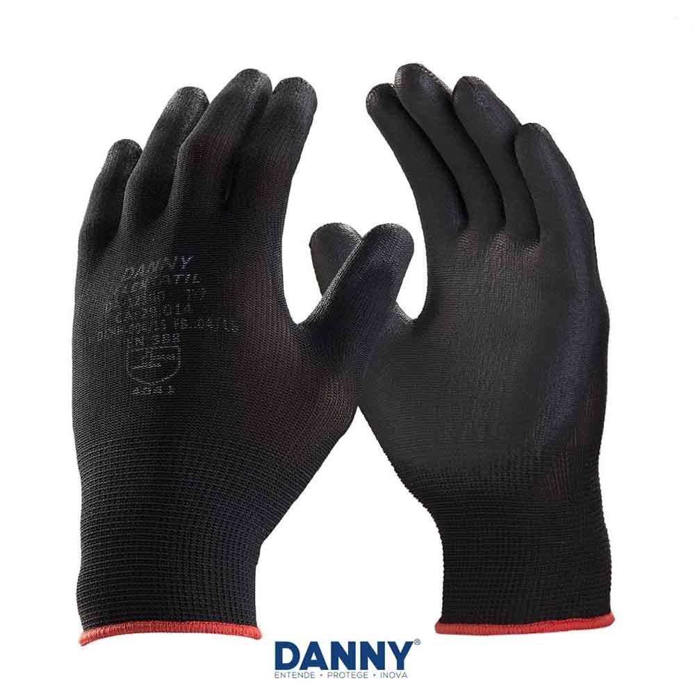 LUVA DANNY FLEXTACTIL PRETA M