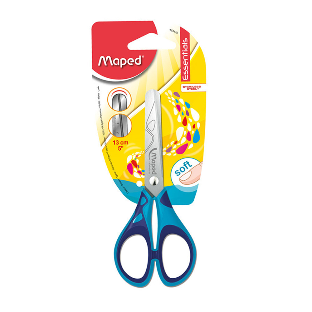 TESOURA ESC.BLISTER MAPED 13CM JACARE