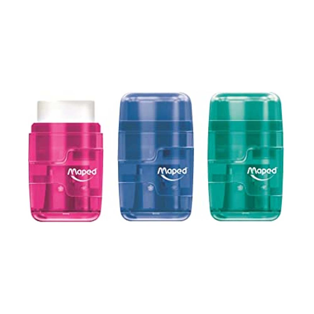 APONTADOR DEP.CONNECT TRANSLU+BORRACHA