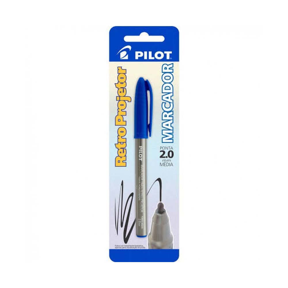 CANETA RETROPROJET. BLISTER PILOT 2.0 AZ