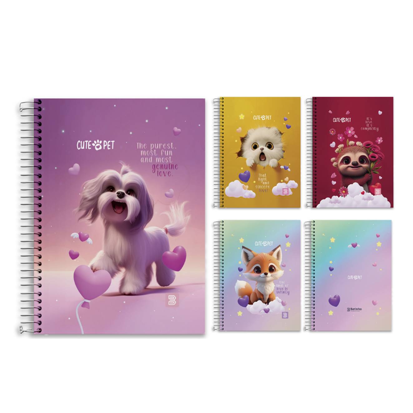 CAD.01 MAT.C.DURA 80FLS CUTE PET M.P