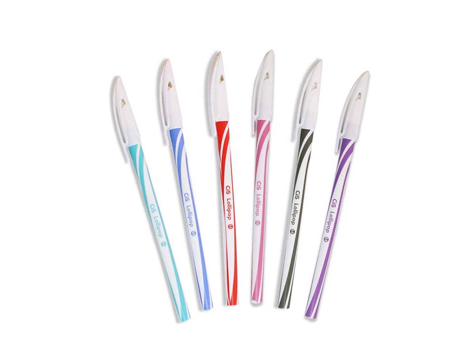 CANETA CIS LOLLIPOP 0.5 CORES SORT