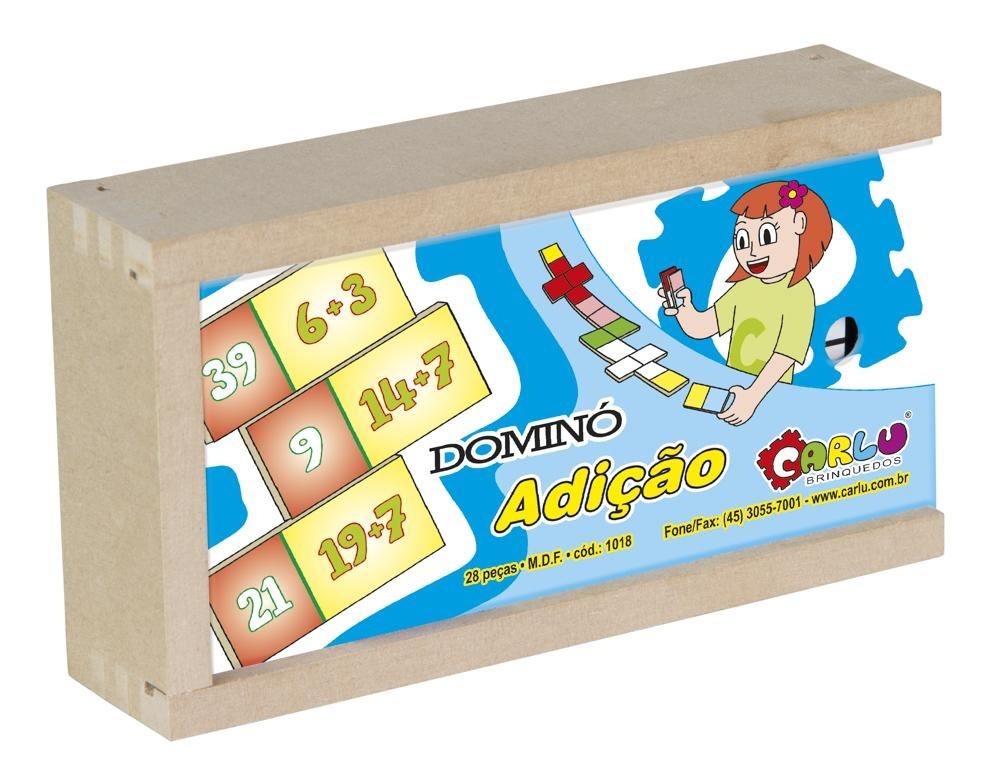 DOMINO ADICAO 28 PCS EM MAD.