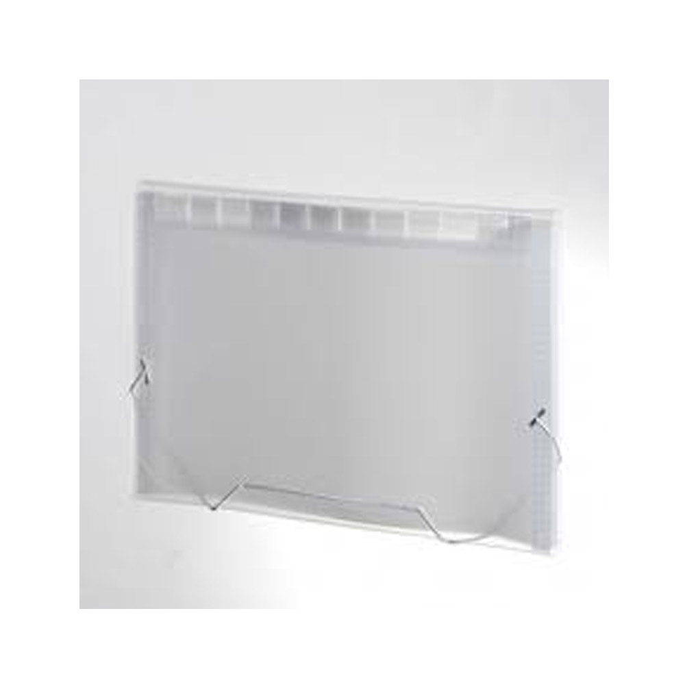 PASTA SANF PLASCONY A-4 12 DIV. CRISTAL