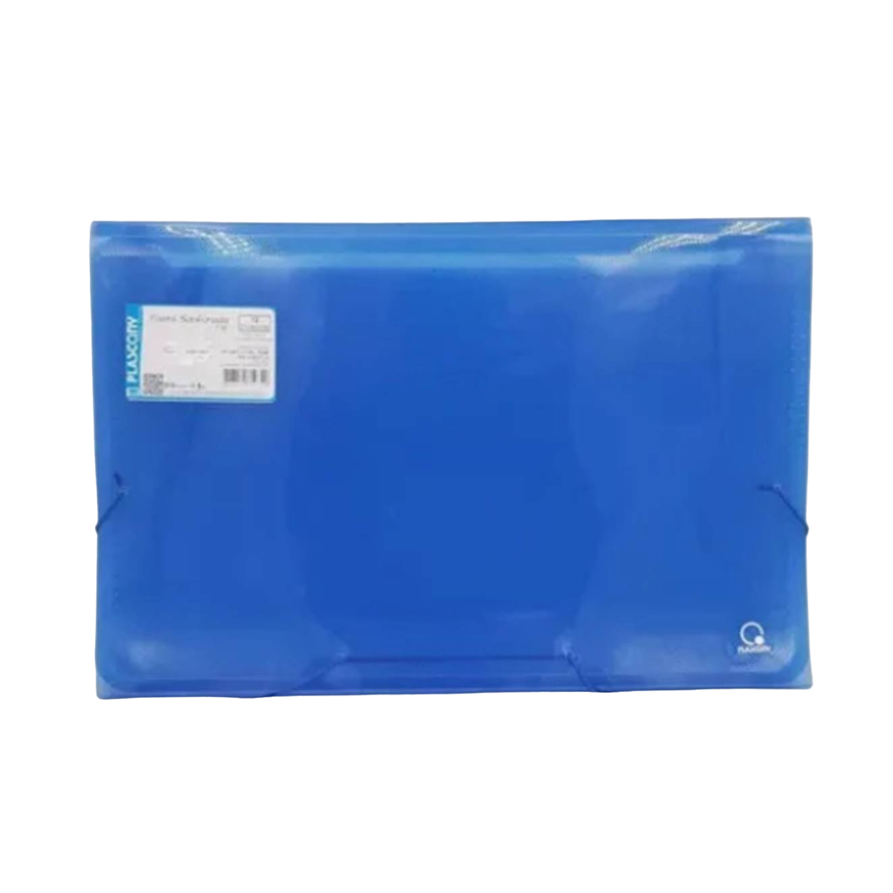 PASTA SANF PLASCONY A-4 12 DIV. AZUL
