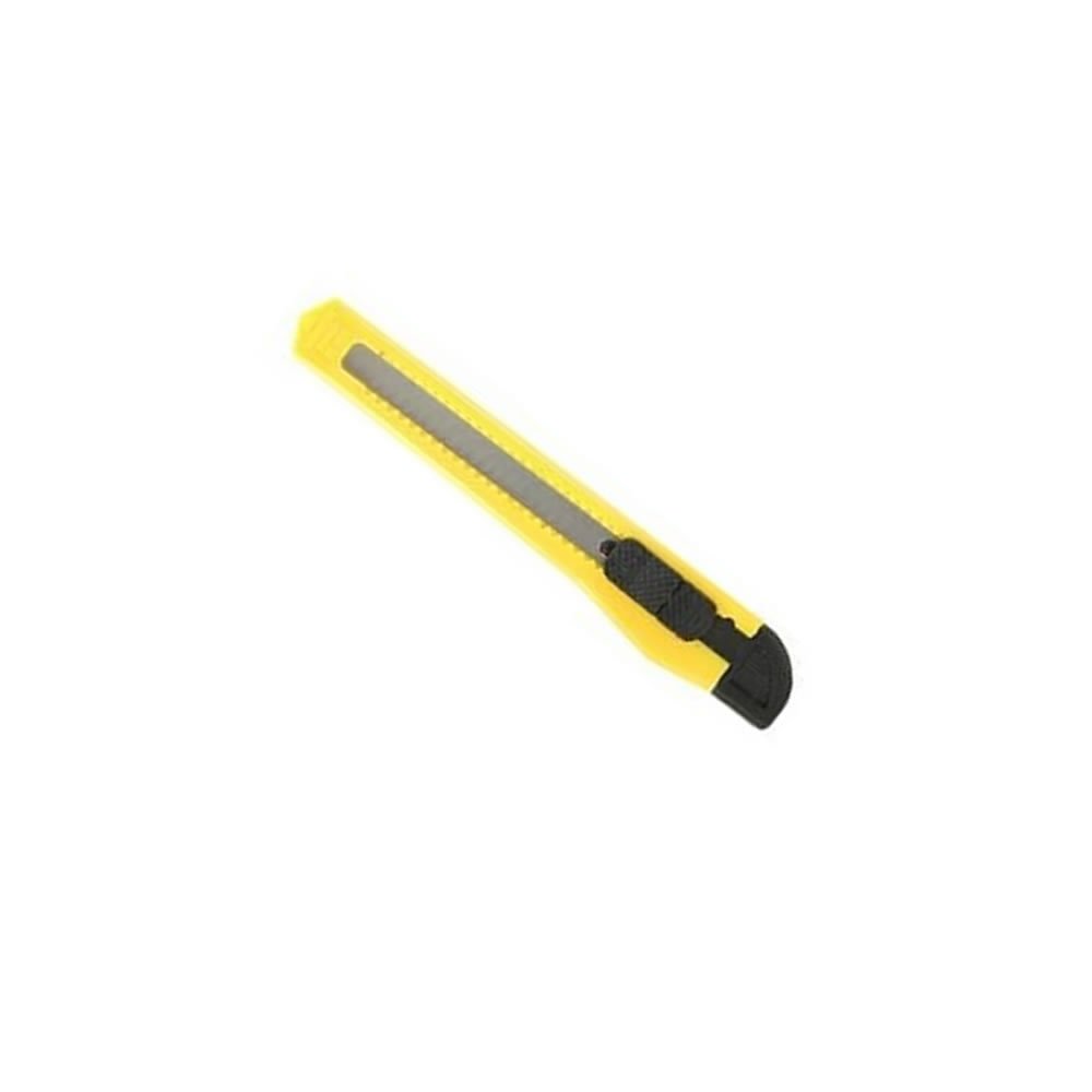 Estilete Plástico Estreito 09mm em Blister BRW
