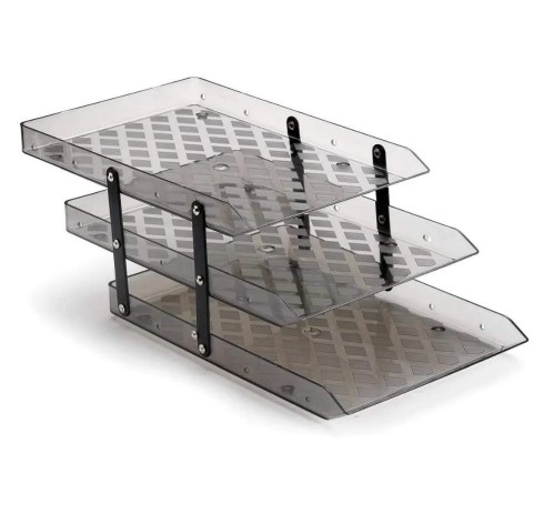 CAIXA CORRESP.TRIPLA MOVEL SELADA FUME