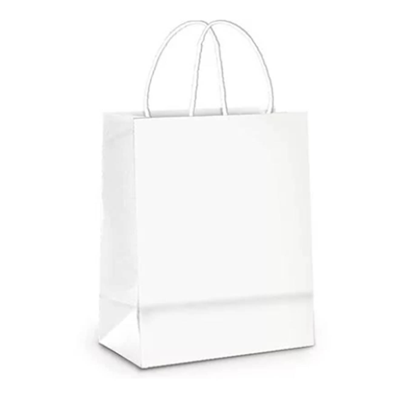 SACOLA PRESENTE PAPEL 32X26,5X13 BRANCA