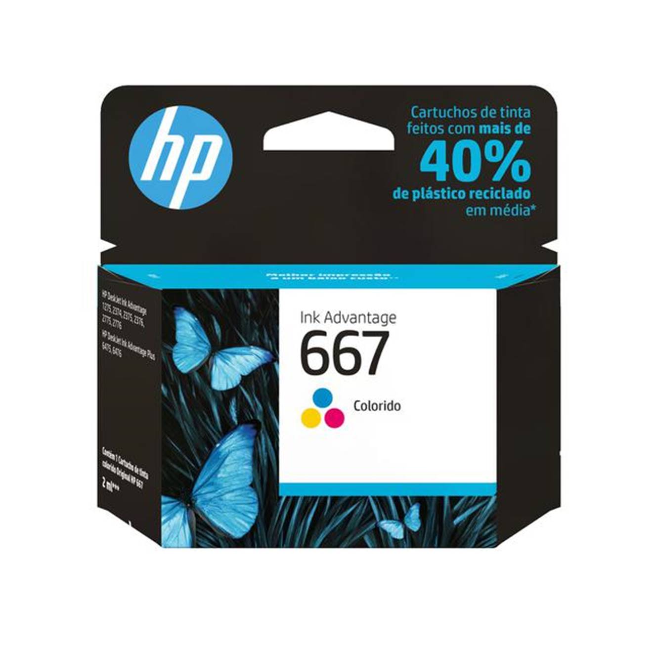 CARTUCHO HP 667 3YM78AB COLOR 2ML