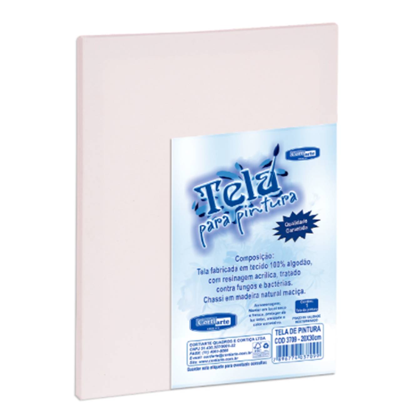 TELA PINTURA 30 X 50CM