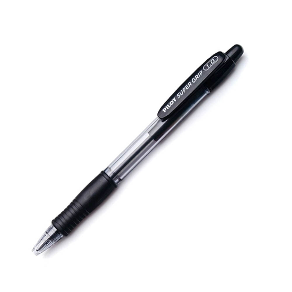 CANETA PILOT RETRATIL SUPER GRIP 1.0 PT