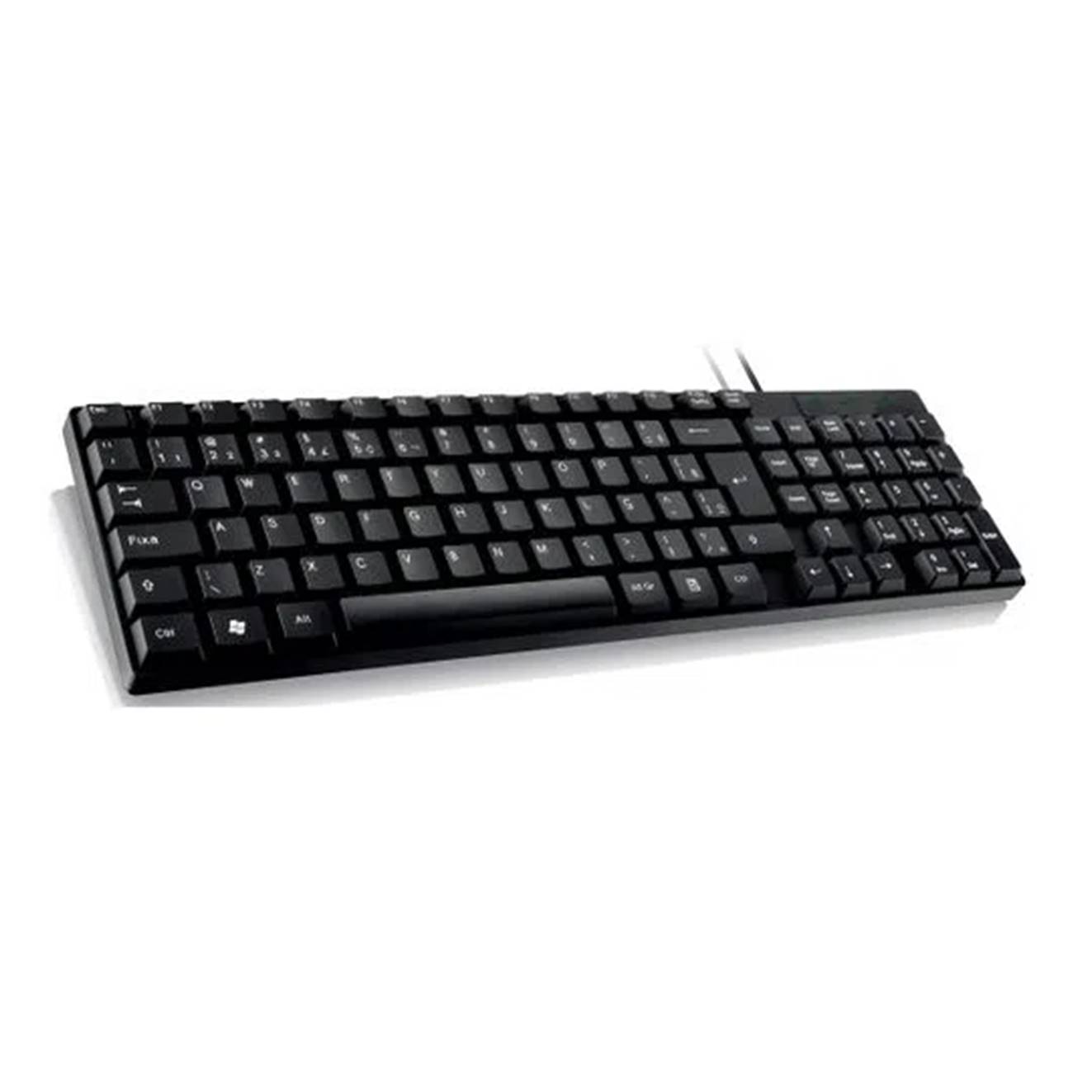 TECLADO SLIM USB GOLDENTEC PRETO GT950