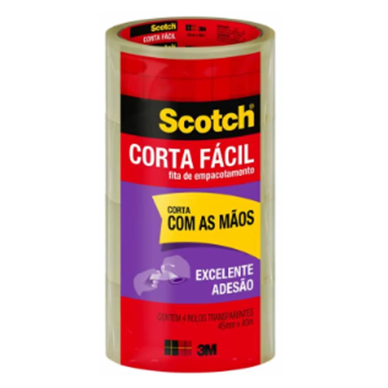 FITA EMP.TRANSP. 3M 45 X 40 C/04 C.FACIL