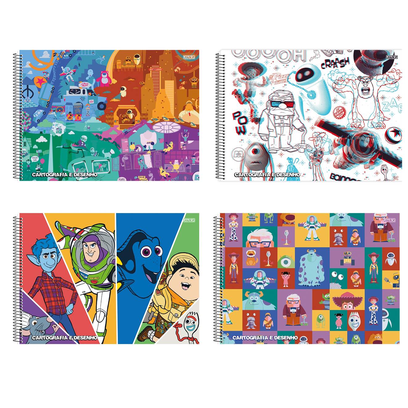 CAD.DESENHO C.DURA LIC. 60FLS PIXAR