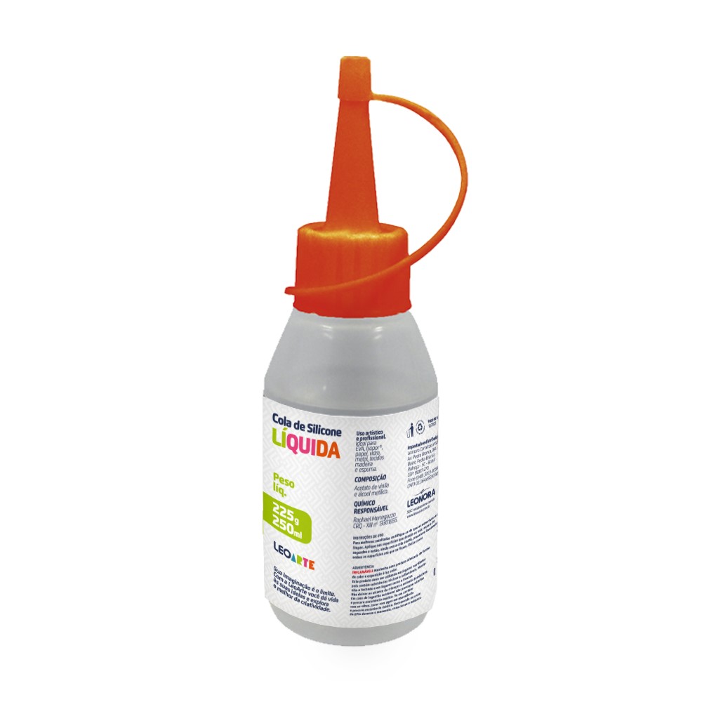 COLA SILICONE LIQUIDA TB C/250ML 