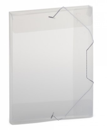 Pasta Com Elástico Trust 30mm Oficio Cristal