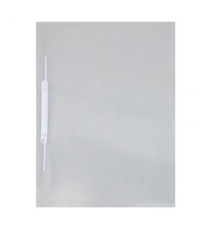 Pasta Grampo Trilho Trust Transparente Cristal