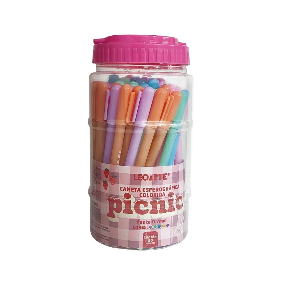 CANETA LEOARTE 0.7 PICNIC SORTIDA