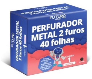PERFURADOR 40FLS GRD METAL 