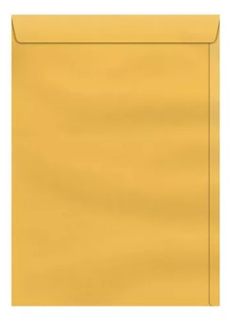 Envelope Saco Ouro Trust 229mm X 324mm Com 100un
