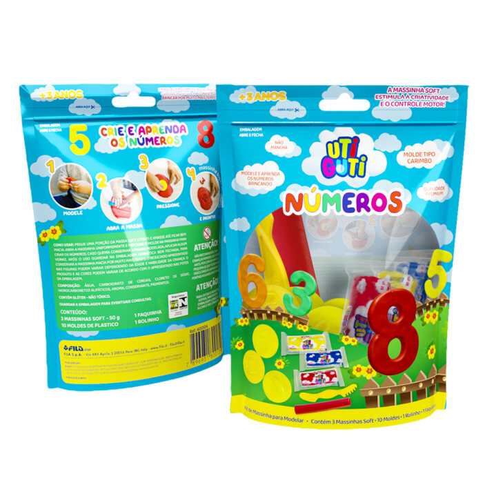 KIT MASSINHA FRUTINHAS C/07 PCS