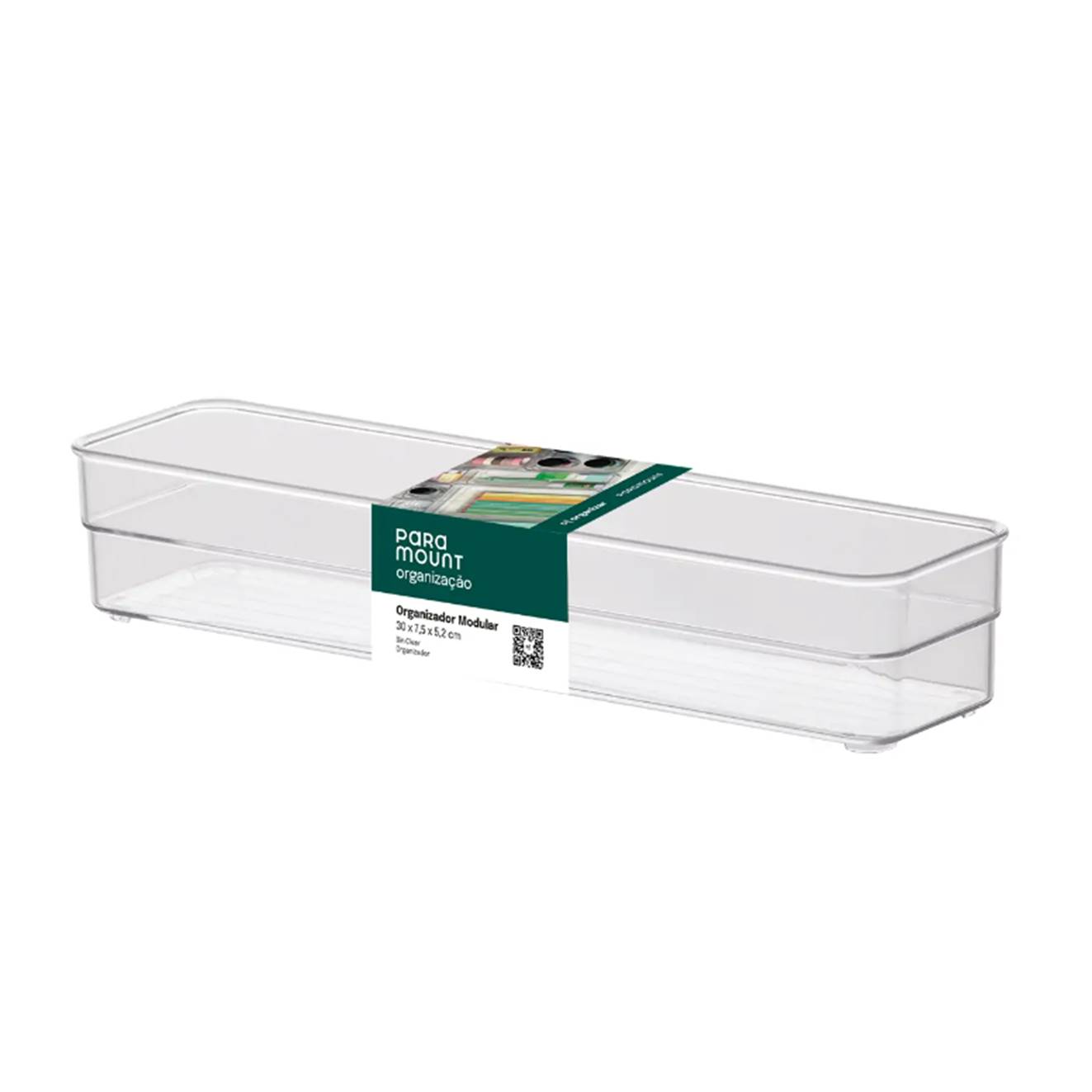 ORGANIZADOR DIAMOND 30X7,5X5,2 CRISTAL 