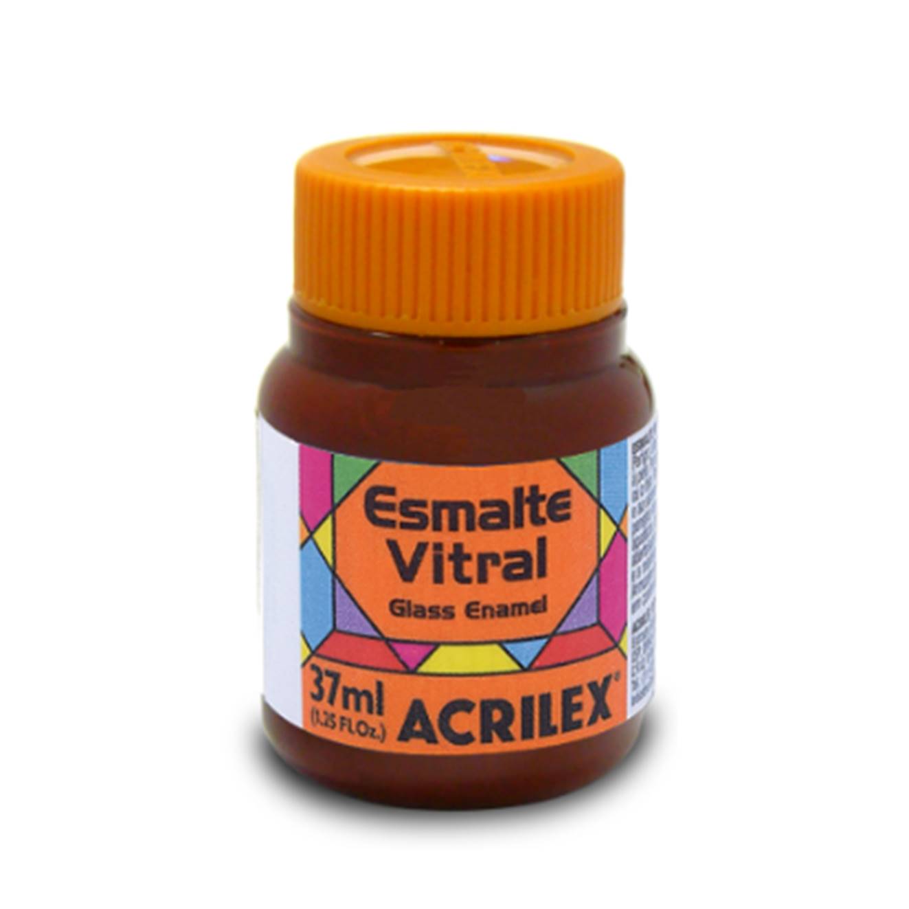 TINTA ESMALTE VITRAL 37ML VM ESCARLATE