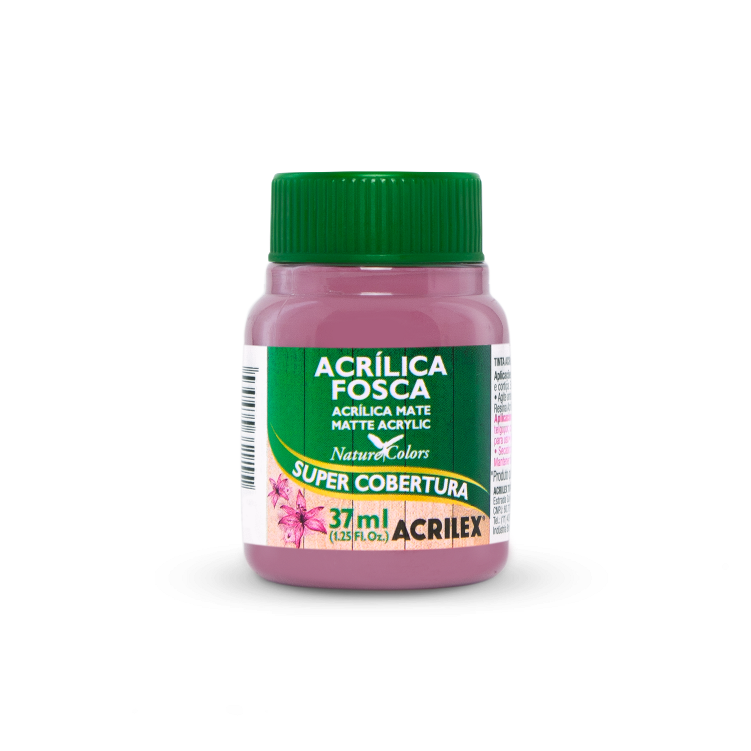 TINTA ACRILICA FOSCA 37ML ROSA CICLAME