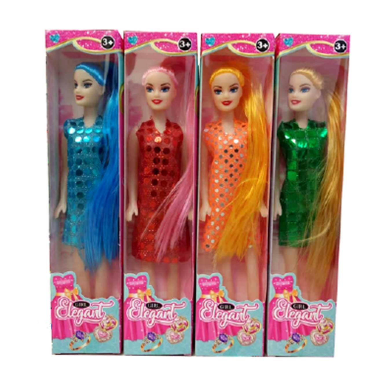 BRINQUEDO BONECA MAGRELA ELEGANTE