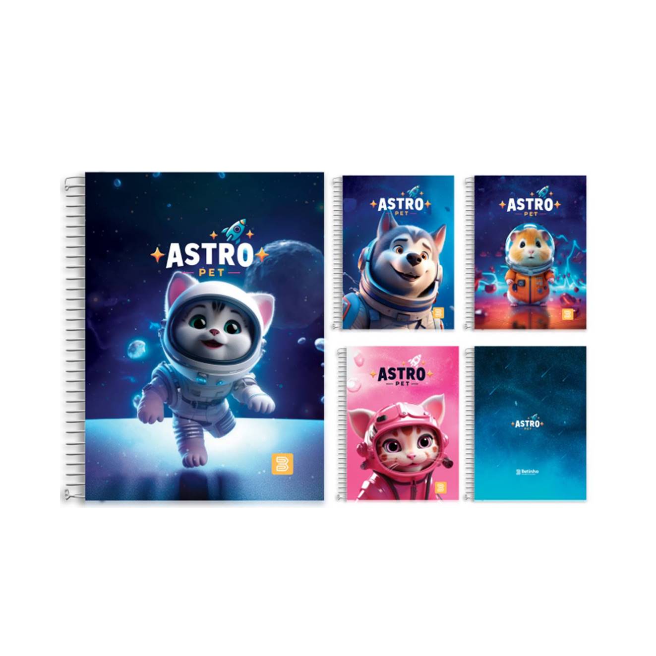 CAD.1/4 ESPIRAL C.DURA 96FLS ASTRO M.P