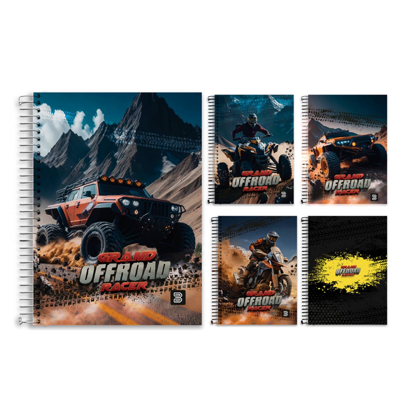 CAD.01 MAT.C.DURA 80FLS OFFROAD M.P