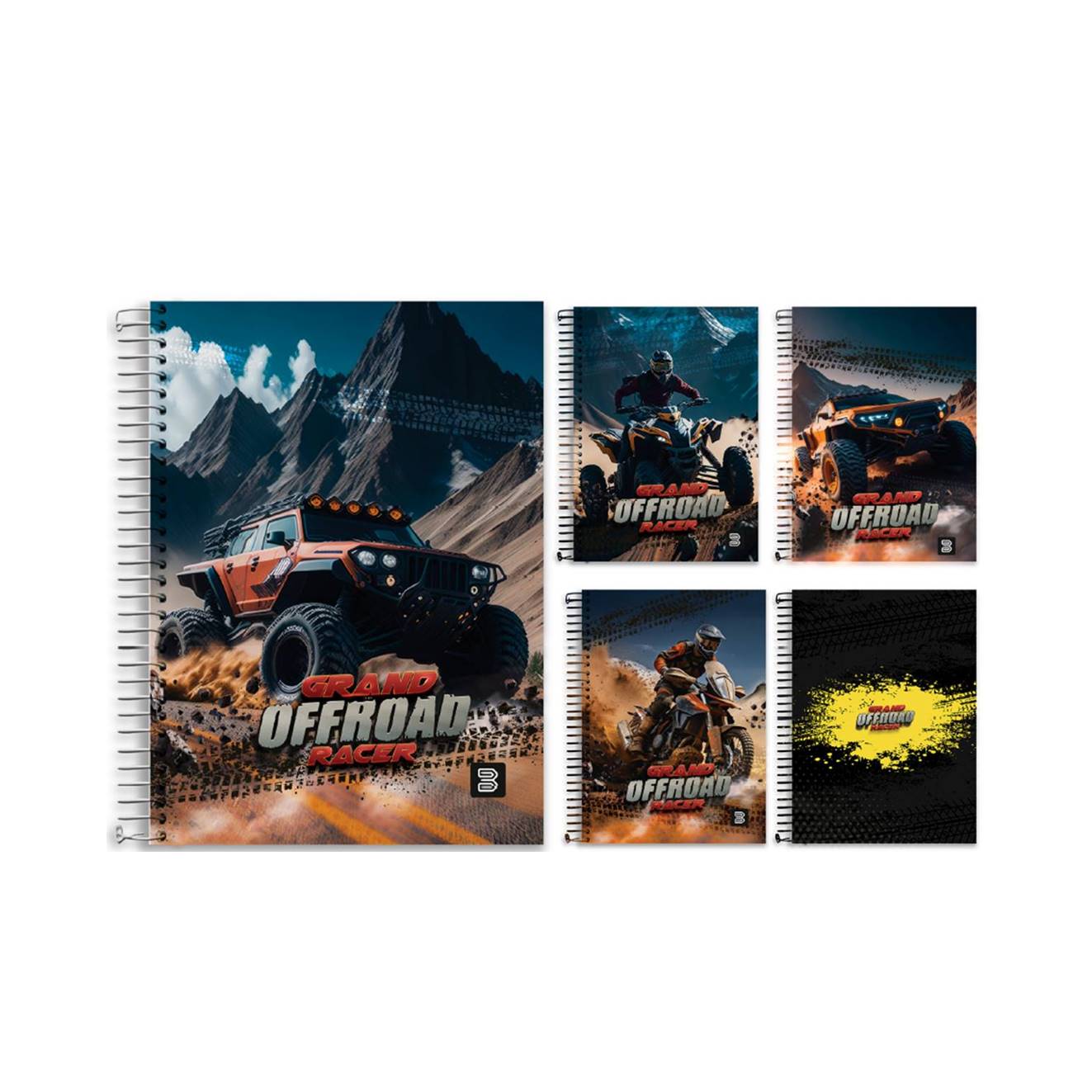 CAD.1/4 ESPIRAL C.DURA 96FLS OFFROAD M.P