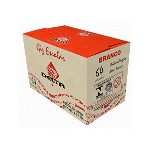 GIZ ESCOLAR DELTA CX 64 UN BRANCO