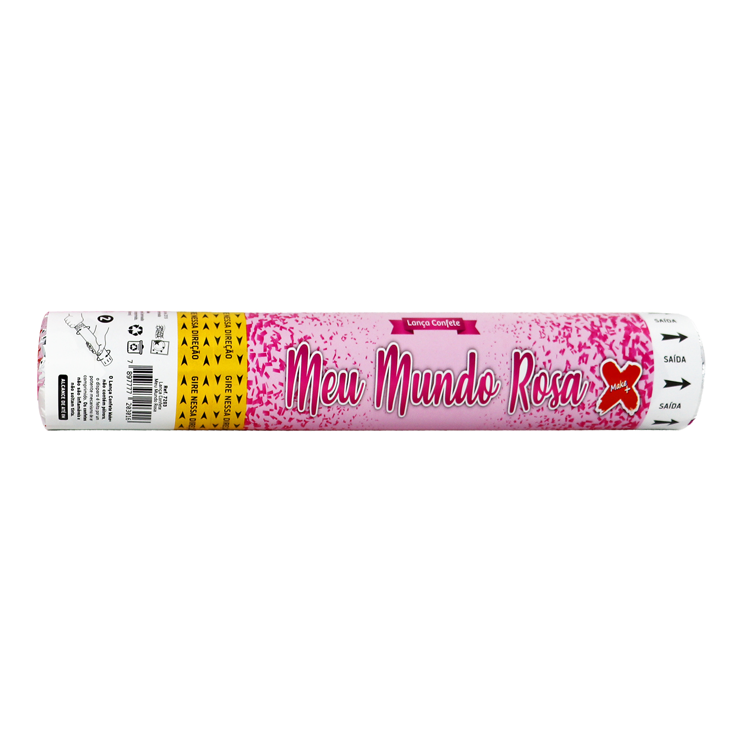 LANCA CONFETE MEU MUNDO ROSA