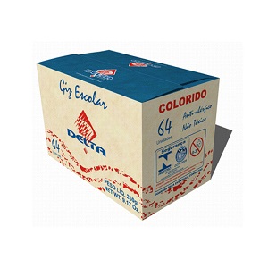 GIZ ESCOLAR DELTA CX 64 UN COLORIDO