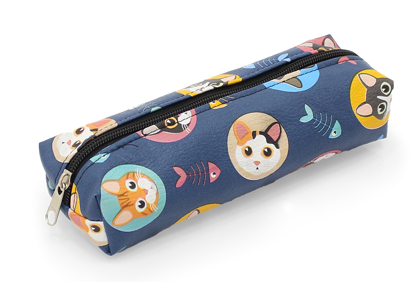 ESTOJO ESC.WALEU ESTAMP.GATINHOS