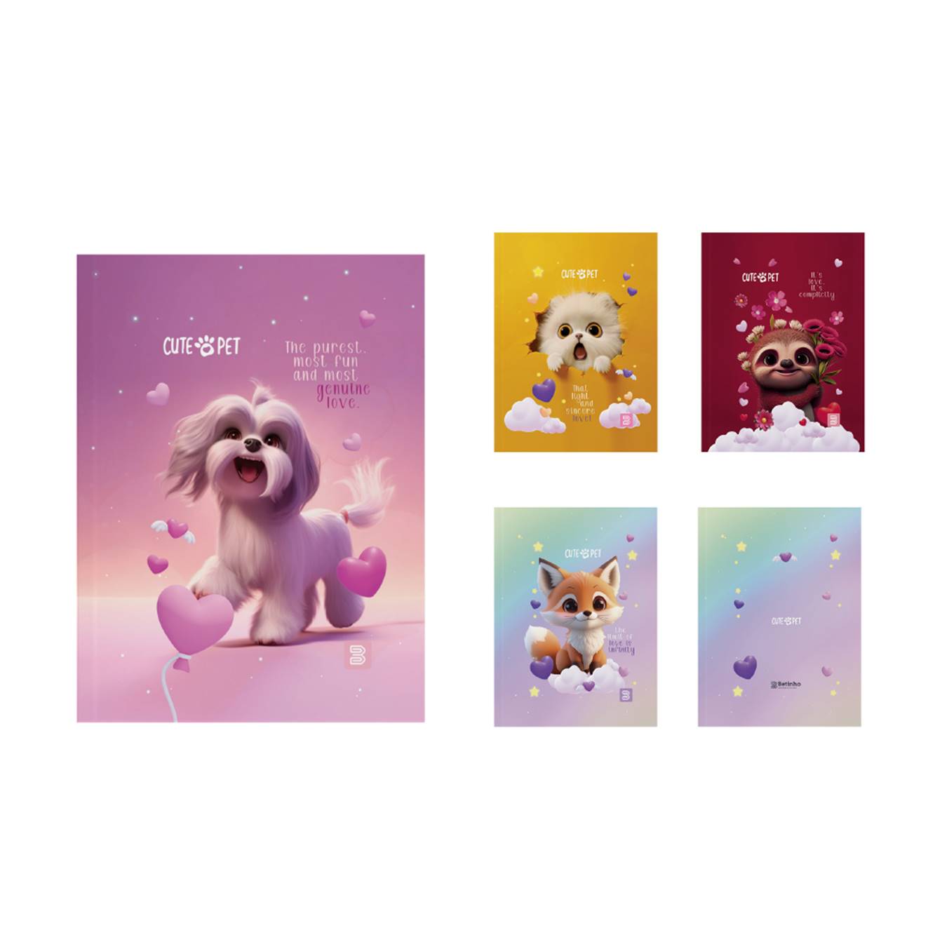 CAD.CALIGRAFIA C.DURA 40F PAUTA CUTE M.P