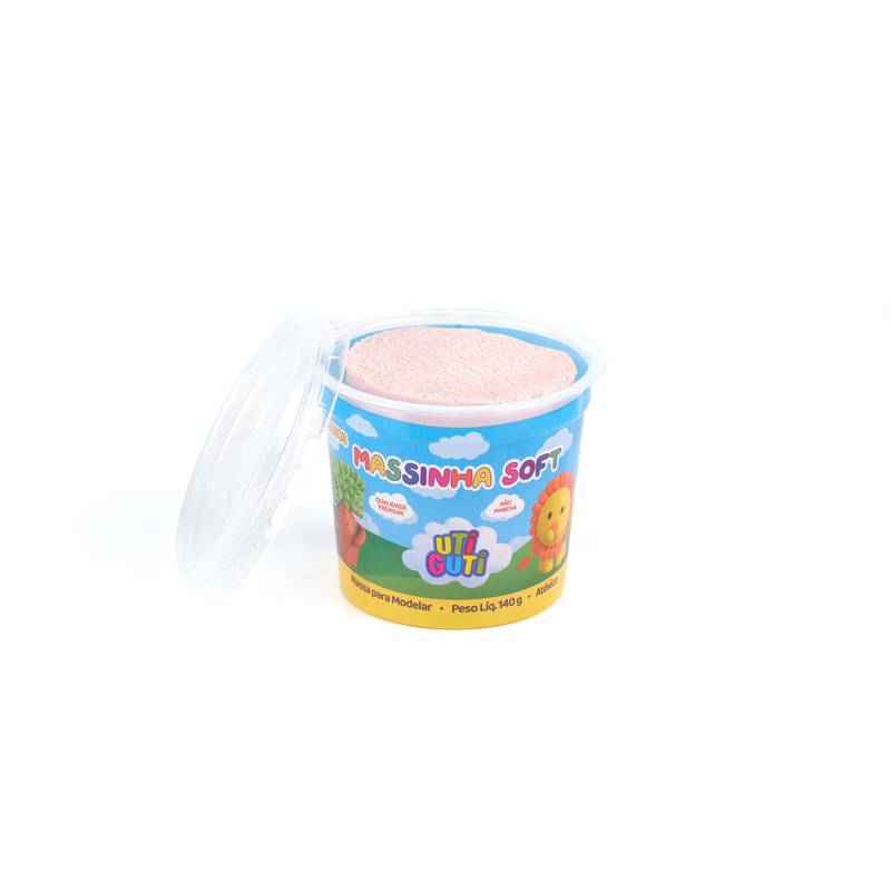 MASSA MODELAR 140G SOFT ROSA CLARO