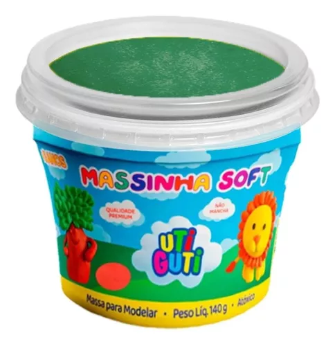 MASSA MODELAR 140G SOFT VERDE ESCURO