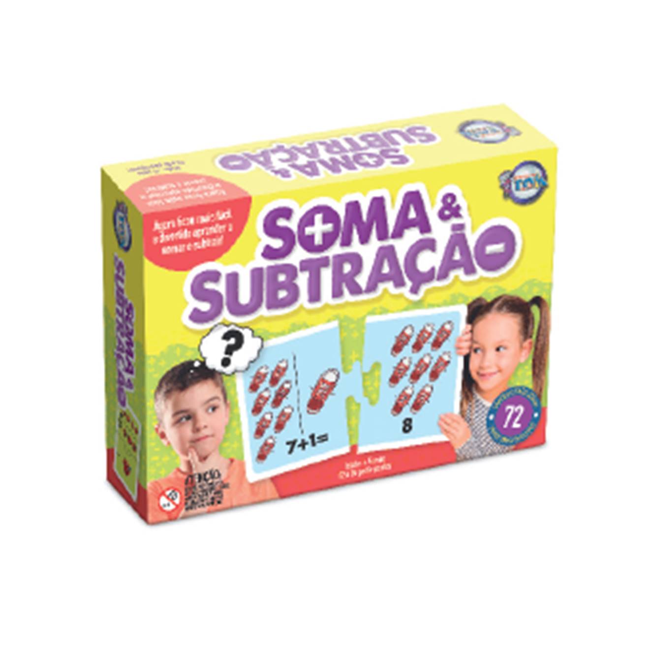 Brinquedo Educativo Soma e Subtração