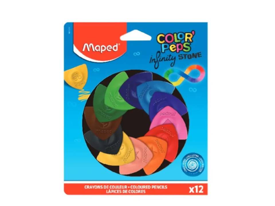 LAPIS COR MAPED 12 CORES INFINITY STONE